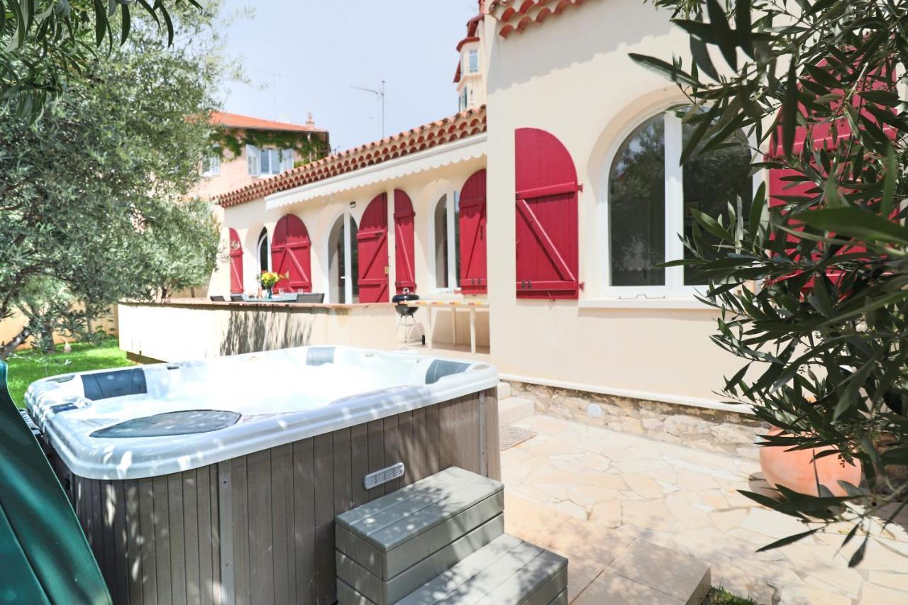 Lauriers Splendide Provencale Charming With Jacuzzi At 200m From Beaches Of Juan Antibes